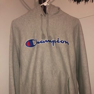 CHAMPION🔥🔥Reverse Weave Chain Stitch Logo Hoodie